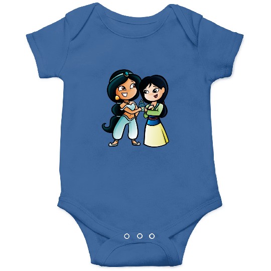 Oolong Tea Sticker: Disney Mulan Anime Mushu, Mulan and Mushu Onesies