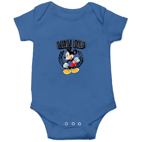 Disney Team Dad Mickey Mouse Onesies
