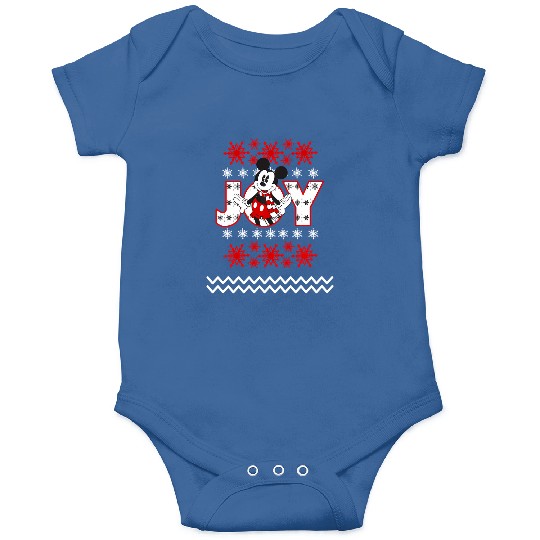 Disney Mickey Mouse Joy Christmas Onesies