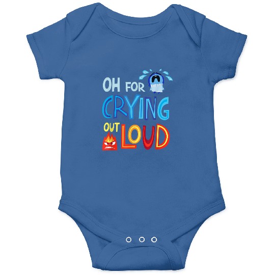 Disneyss Pixarss Inside Out 2 Sadness Anger Crying Out Loud Onesies