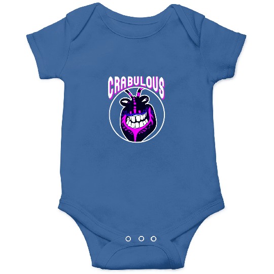 Disney Moana Tamatoa Crabulous Neon Face Circle Onesies