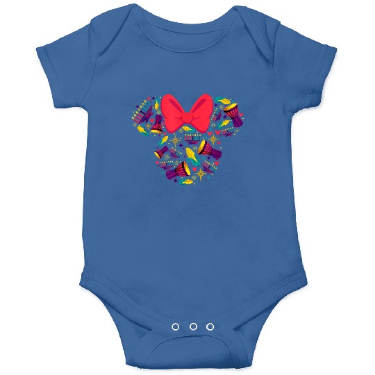 Disneyss Minnie Mouse Icon Kwanzaa Onesies