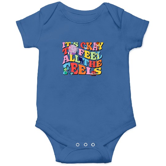 Disney Inside Out 2 It’s Okay To Feel All The Feels Onesies