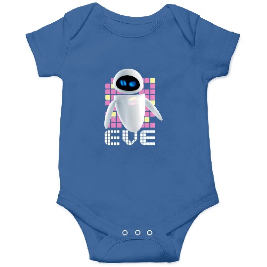 Disney Pixar Wall-E Geometric Eve Onesies