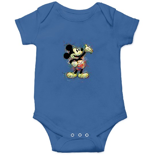 disney mickey mouse scribble Onesies