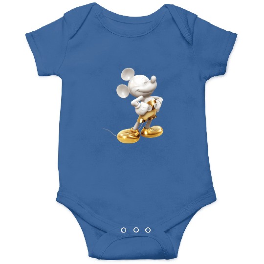 Disney Gold Mickey Mouse Pose Onesies
