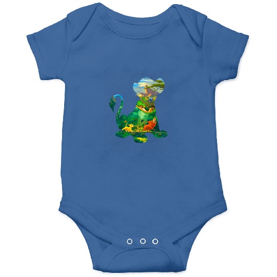 Disney Lion King Simba Silhouette Graphic TShirt Onesies