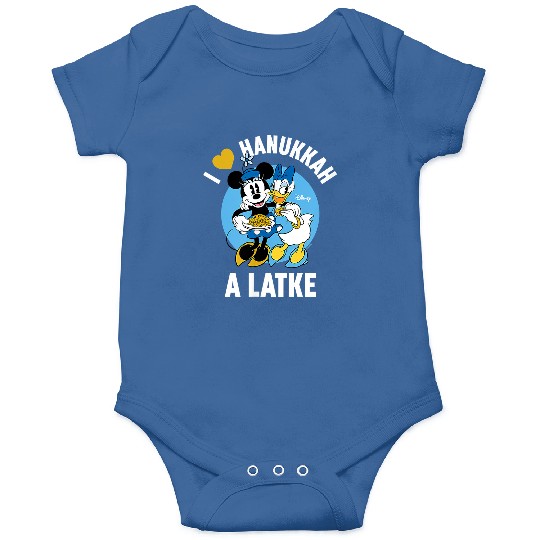 Disney - Minnie Daisy I Love Hanukkah A Latke Onesies