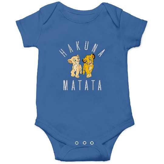 Disneyss Lion King Simba Nala Hakuna Matata Graphic Onesies