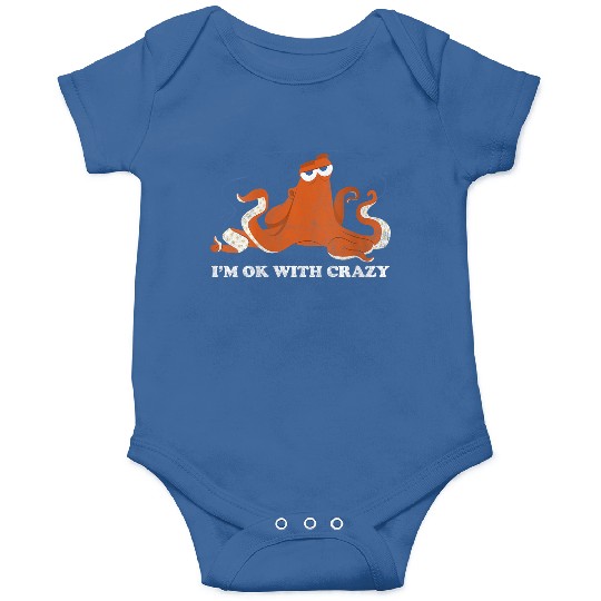 Disneyss Pixars Finding Dory Hank Ok With Crazyss Bold Logo Onesies