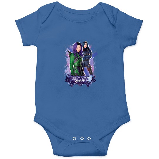 Disney Descendants 3 Mal and Evie Wicked Friends Onesies