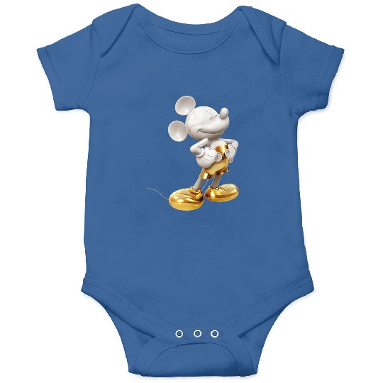 Disney Gold Mickey Mouse Pose Onesies
