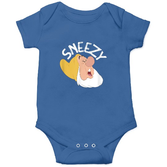 Disneyss Snow White The Seven Dwarfs Sneezy Faces Onesies