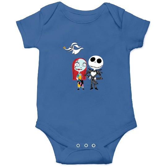 Disneys Nightmare Before Christmas Jack and Sally Onesies