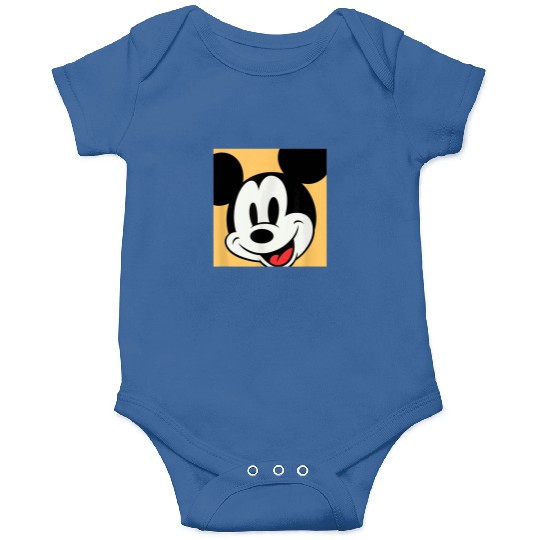 Amazon Essentials Disney Mickey Boxed Portrait Onesies