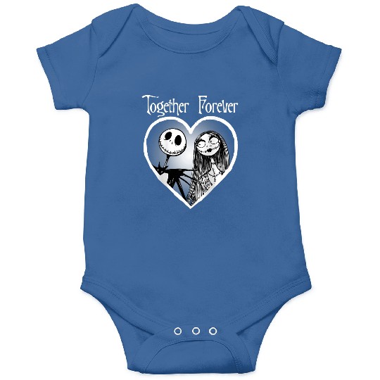Disneyss Nightmare Before Christmas Drip Heart Onesies