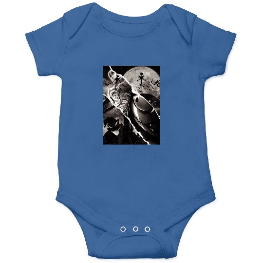 Disneyss Nightmare Before Christmas Scenes Onesies