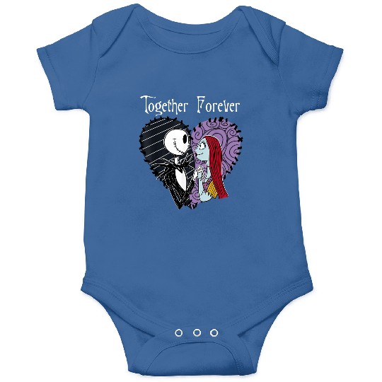 Disneyss The Nightmare Before Christmas Jack Sally Together Onesies