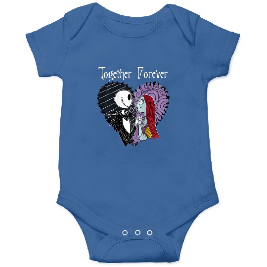 Disneyss The Nightmare Before Christmas Jack Sally Together Onesies