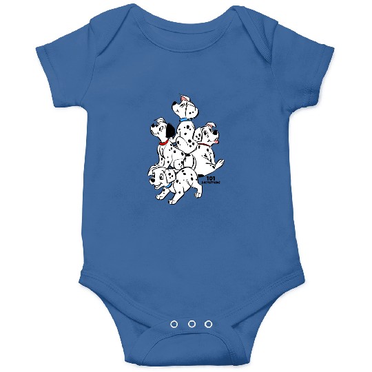 Disney 101 Dalmatians Group Shot Puppies Onesies