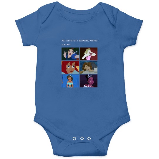 Disney Princess Not Dramatic Meme Panel Onesies