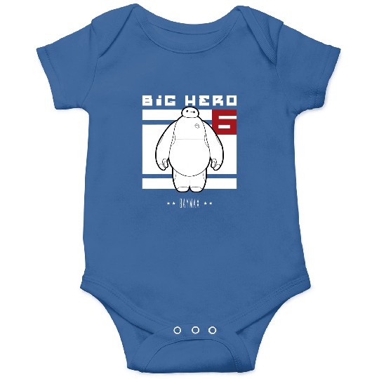 Disney Big Hero 6 Baymax All White Flag Poster Onesies