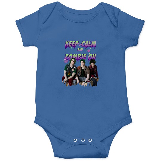 Disneys channel zombies 2 keep calm and zombie on Onesies