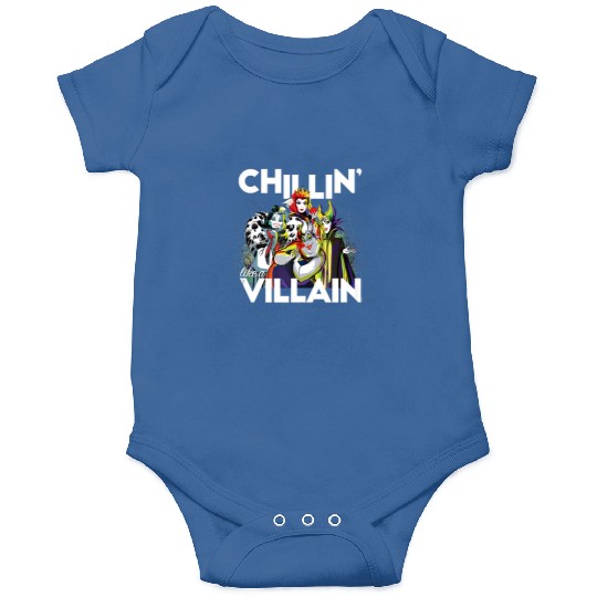 Disneys Villains Cruella Evil Queen Ursula Maleficent Onesies