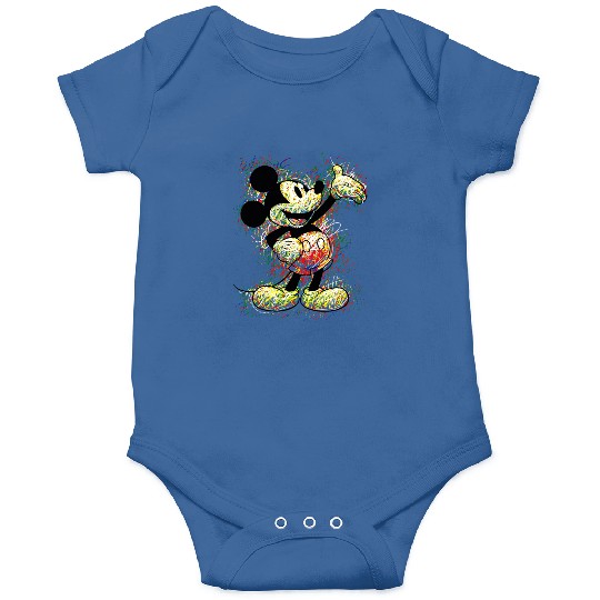 Disney Mickey Mouse Scribble Onesies