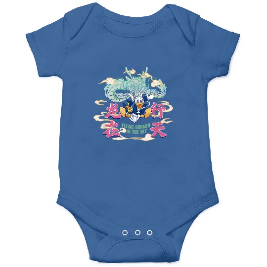 Disneyss Donald Duck Lunar New Year Flying Dragon In The Sky Onesies