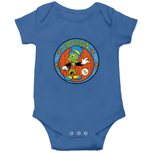 Disneyss Pinocchio Jiminy Cricket Zodiac Capricorn Onesies