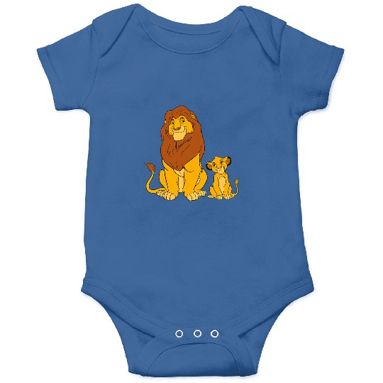 Disney The Lion King Young Simba and Mufasa Onesies
