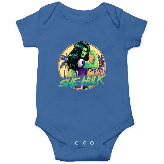 Marvels Studios She hulk Disneyss Plus Flex Onesies