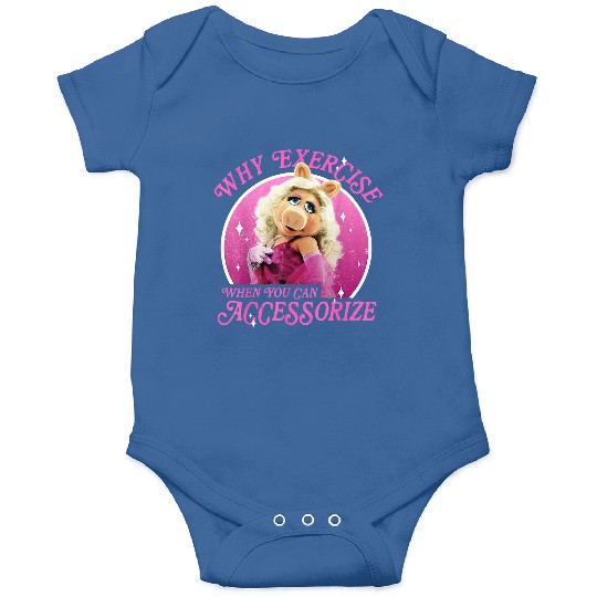 Disneyss The Muppets Miss Piggy Why Exercise Accessorize Onesies