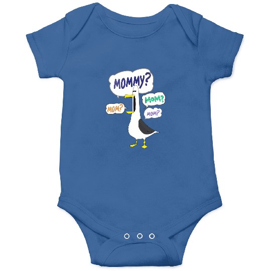 Mom? Mommy? Finding Nemo Seagull "mine" Disneyss Onesies