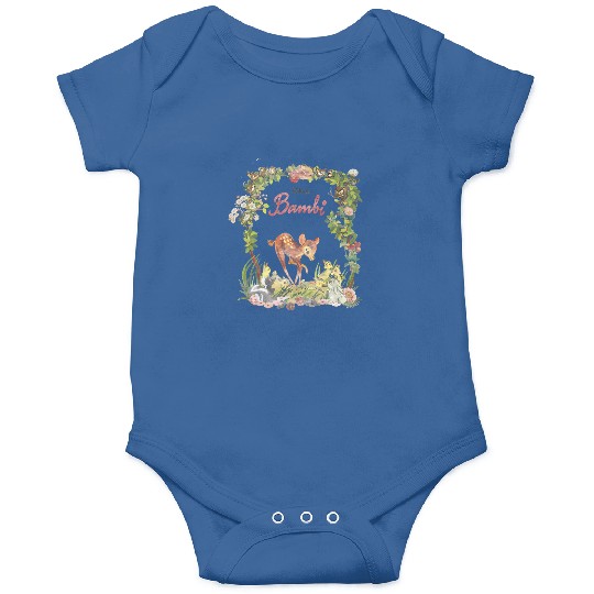 Disneys bambi floral portrait Onesies