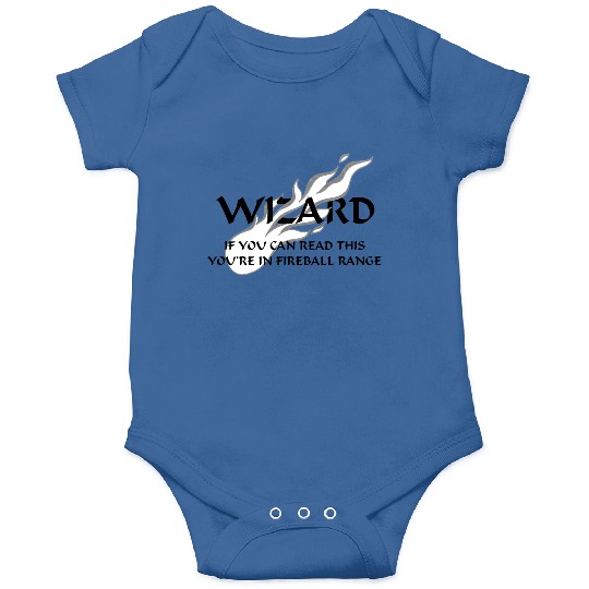 Wizard - Fireball Range Onesies