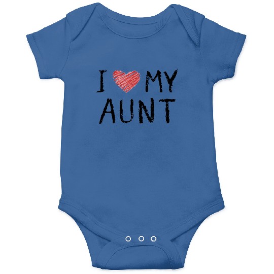 I Love My Aunt Onesies
