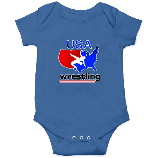 Team USA Wrestling Onesies