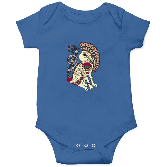 Aztec Monkey Onesies