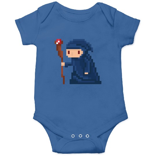 Pixel wizard Onesies