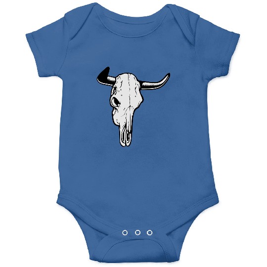 buffalo skull Onesies