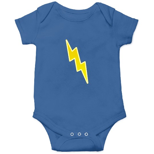 Zap - Yellow Lightning Bolt Onesies