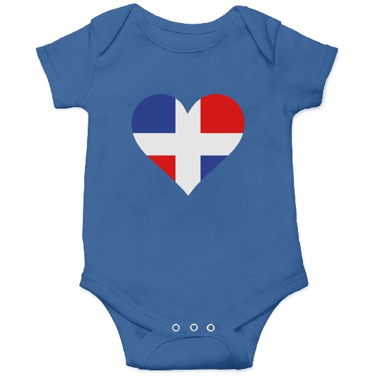 A Heart For The Dominican Republic Onesies