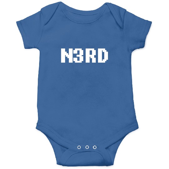 8 Bit Nerd Onesies