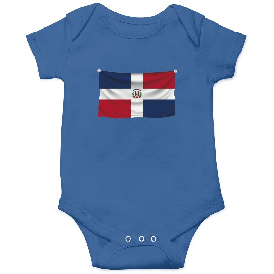 flag dominican republic Onesies
