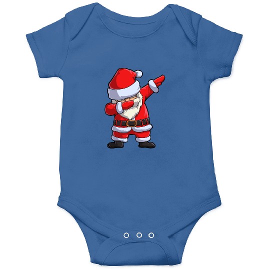 Dabbing santa claus Onesies