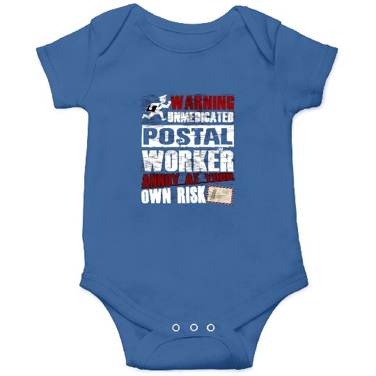Unmedicated Postal Worker Onesies
