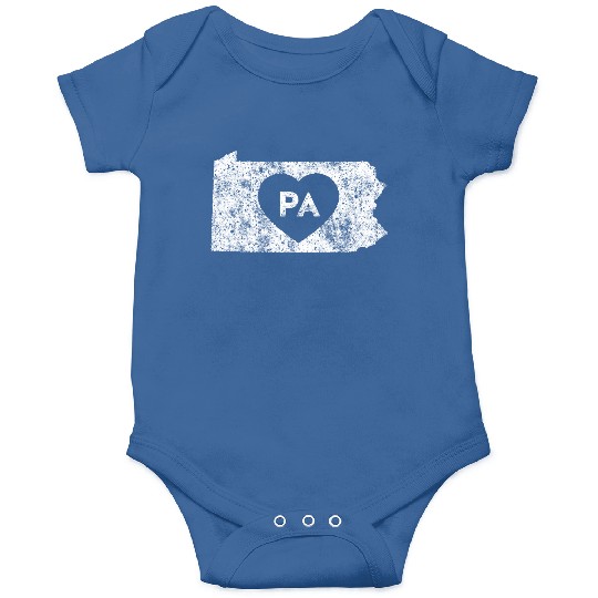 Used I Love Pennsylvania Onesies