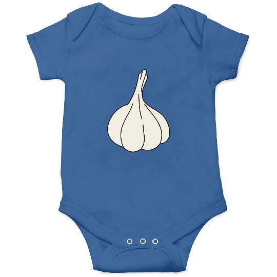 garlic knoblauch veggie vegetable gemuese2 Onesies